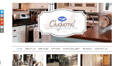 Desktop Screenshot of chaparralcabinetry.com